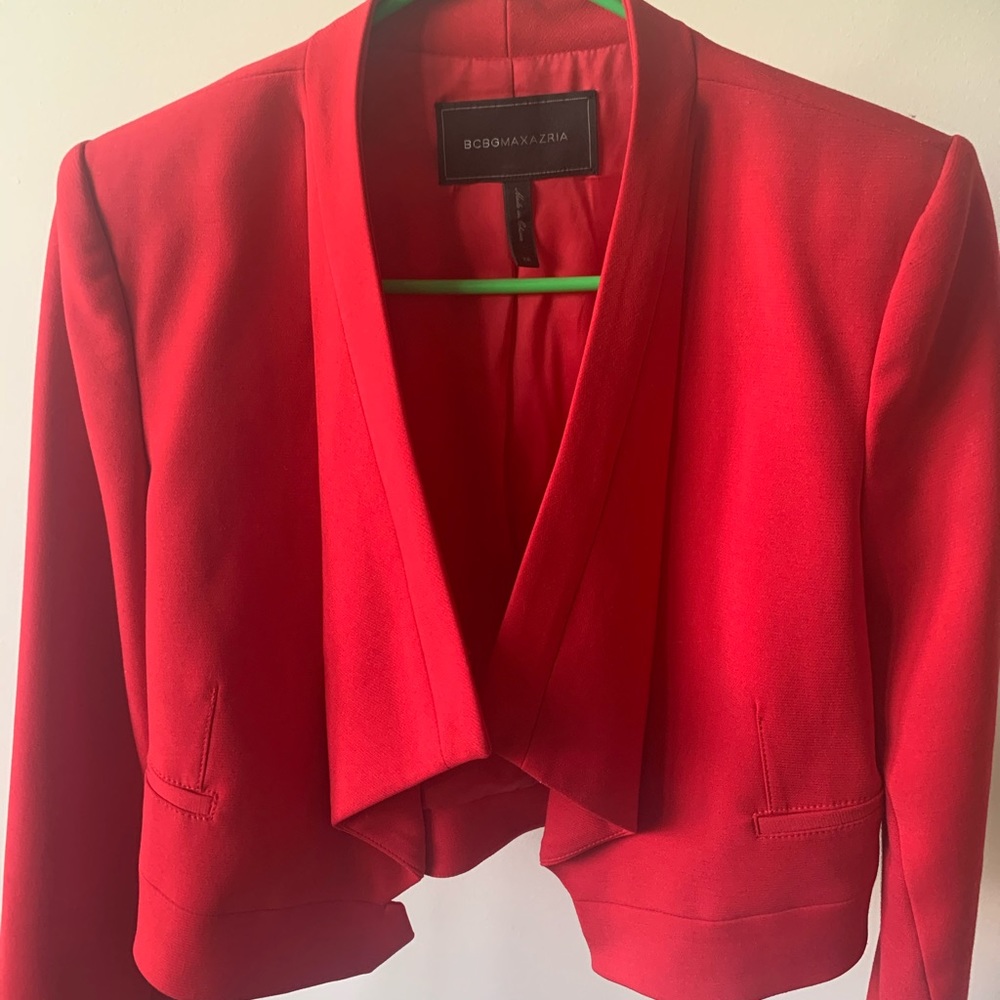 BCBG red Franco Jacket